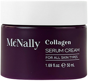 Mсnally~Увлажняющий крем с гидролизованным коллагеном~Collagen Serum Cream