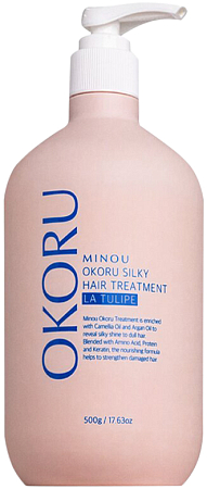 Okoru~Восстанавливающий кондиционер для всех типов волос~Silky Hair Treatment La Tulipe